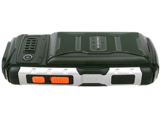 Мобильный телефон BQ 2430 Tank Power Green+Silver