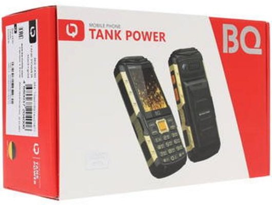 Мобильный телефон BQ 2430 Tank Power Green+Silver