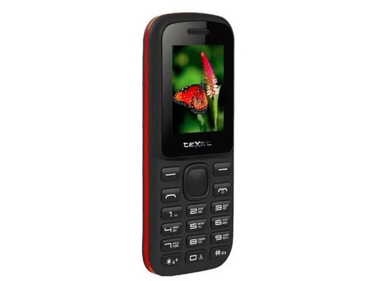 Мобильный телефон TeXet TM-130 black/red