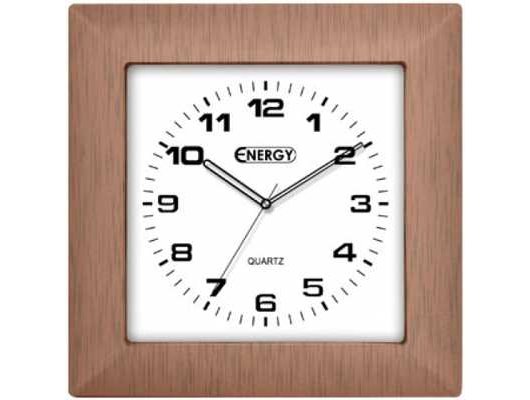 Часы настенные ENERGY EC-14 квадратные