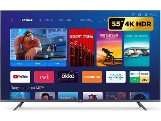 4K (Ultra HD) Smart телевизор XIAOMI Mi TV 4S 50