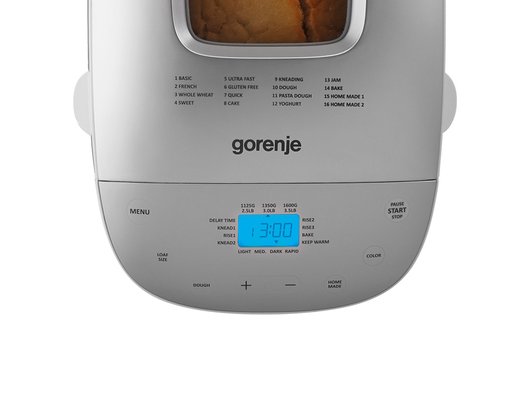 Хлебопечка GORENJE BM1600WG