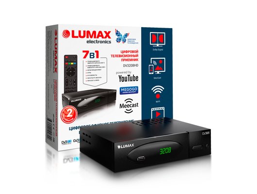 Приставка lumax как подключить интернет