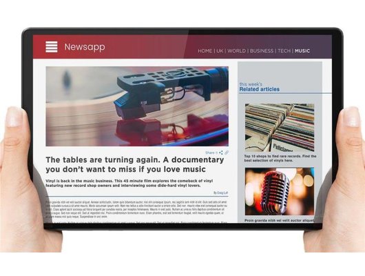 Планшет Lenovo Tab M10 TB-X606F (10.3) 64Gb Wi-Fi Iron Grey (ZA5T0196RU)