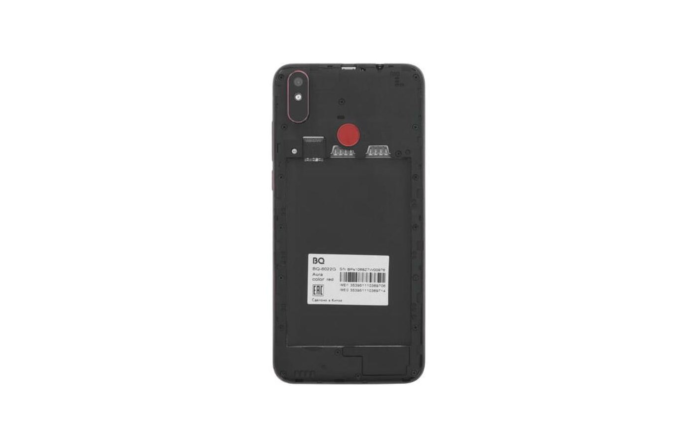 Смартфон BQ 6022G Aura 2/16Gb Red - купить в интернет-магазине RBT.ru.  Цены, отзывы, характеристики и доставка в Челябинске