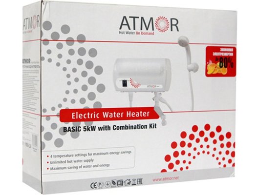 Водонагреватель ATMOR BASIC 5 KW COMBI