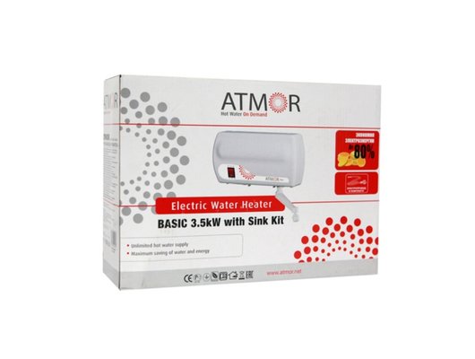 Водонагреватель ATMOR BASIC 3.5 KW TAP