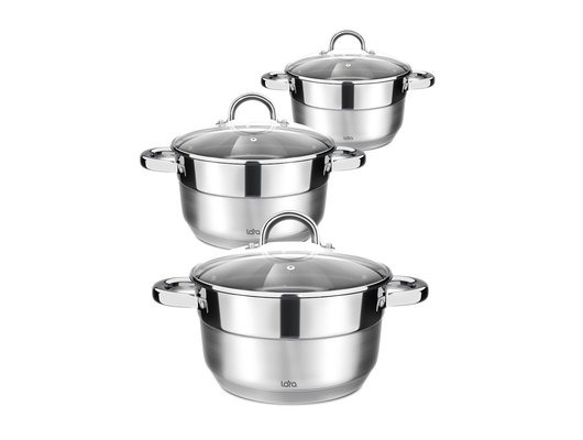 Набор посуды LARA LR02-112 AURORA 6пр.