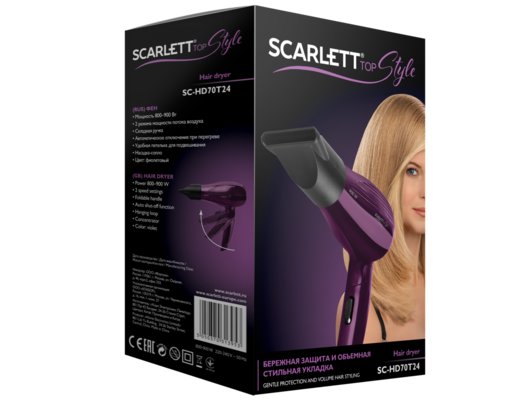 Фен SCARLETT SC-HD70T24