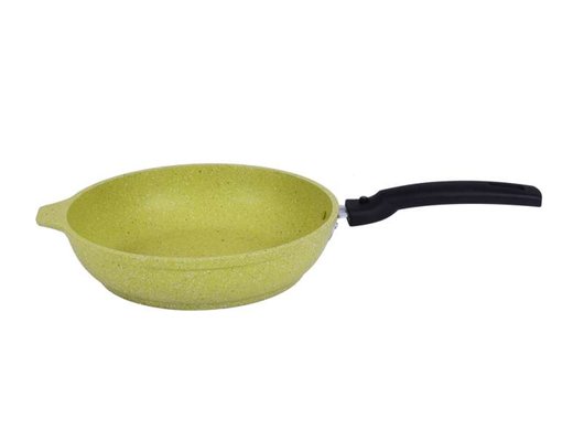 Сковорода KUKMARA 221tsl 22см со съемной ручкой "Trendy style" (lime)