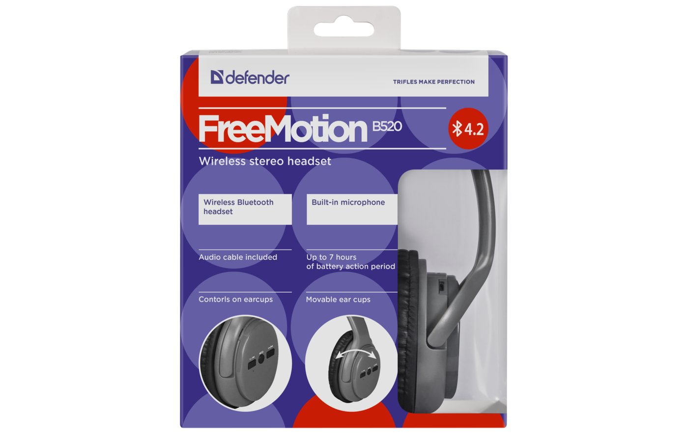 Defender характеристики. Наушники Defender FREEMOTION b520 серый, Bluetooth (63520). Наушники Defender FREEMOTION b520. Наушники Дефендер беспроводные в520. Гарнитура Defender FREEMOTION b520, белый, Bluetooth, беспроводная (1/20).