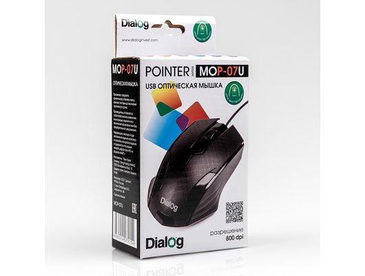 Мышь проводная Dialog MOP-07U