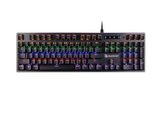 Клавиатура проводная игровая A4Tech Bloody B760 серый (B760 GREY (BLACK SWITCH))