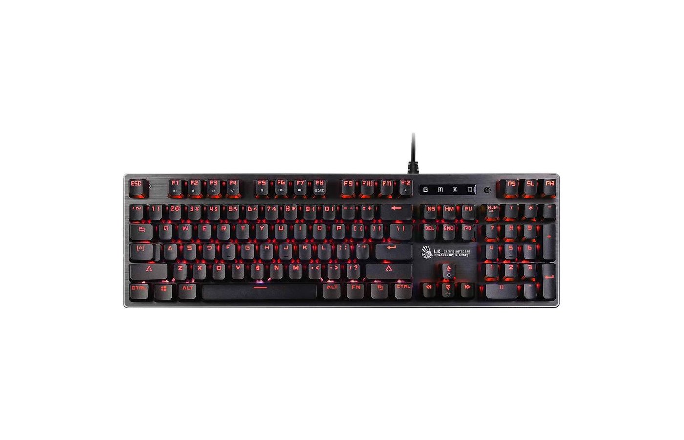 Клавиатура проводная игровая A4Tech Bloody B760 серый (B760 GREY (BLACK  SWITCH)) - купить в интернет-магазине RBT.ru. Цены, отзывы, характеристики  и доставка в Челябинске