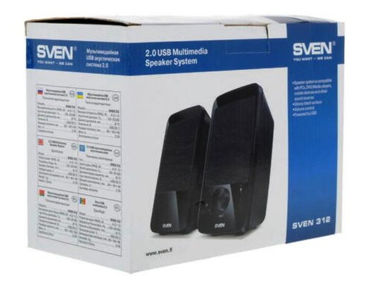 Компьютерные колонки SVEN 312