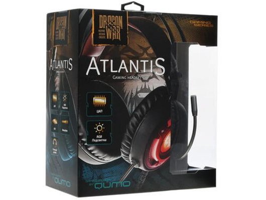 Игровые наушники проводные Qumo Atlantis GHS005