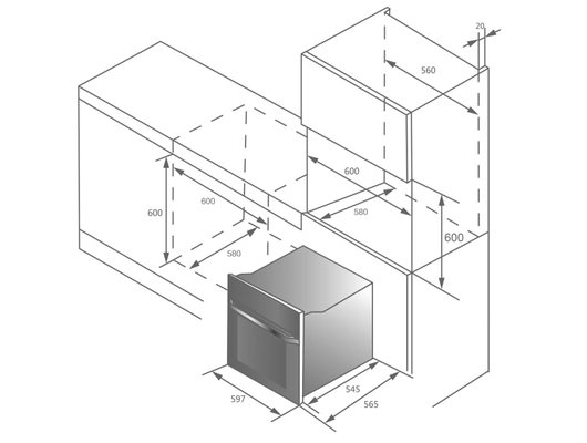 Духовой шкаф HAIER HOQ-P16AN5SX