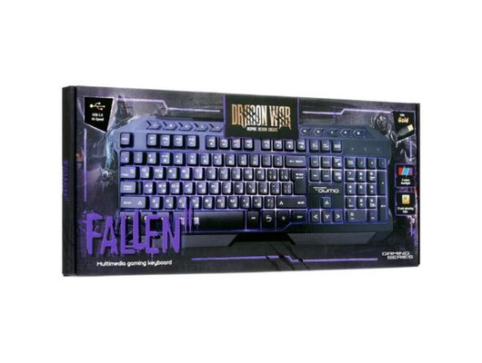 Клавиатура проводная игровая Qumo Fallen 2