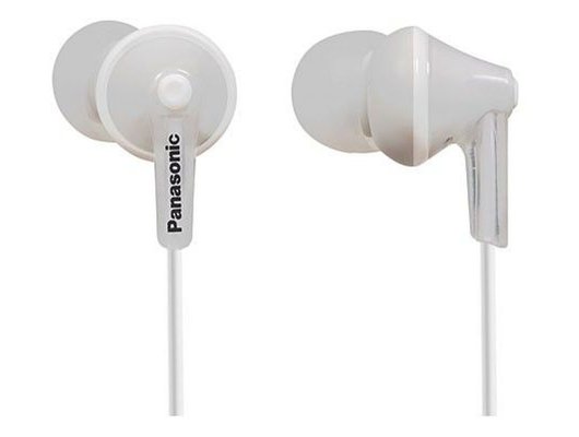 Наушники вкладыши PANASONIC RP-HJE125 белый
