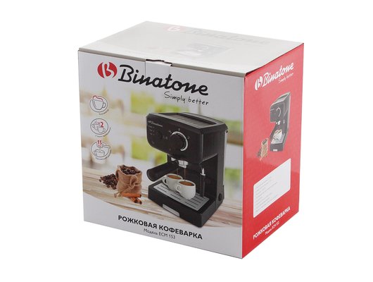 Кофеварка BINATONE ECM 153