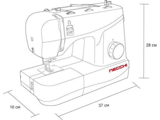 Швейная машина NECCHI 4222