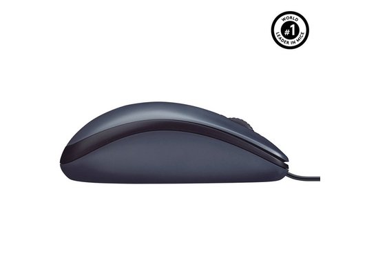Мышь проводная Logitech B100 Black