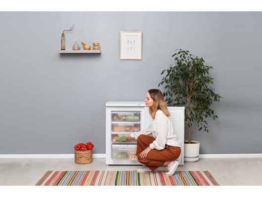  Морозильная камера вертикальная LERAN FSF 092 W