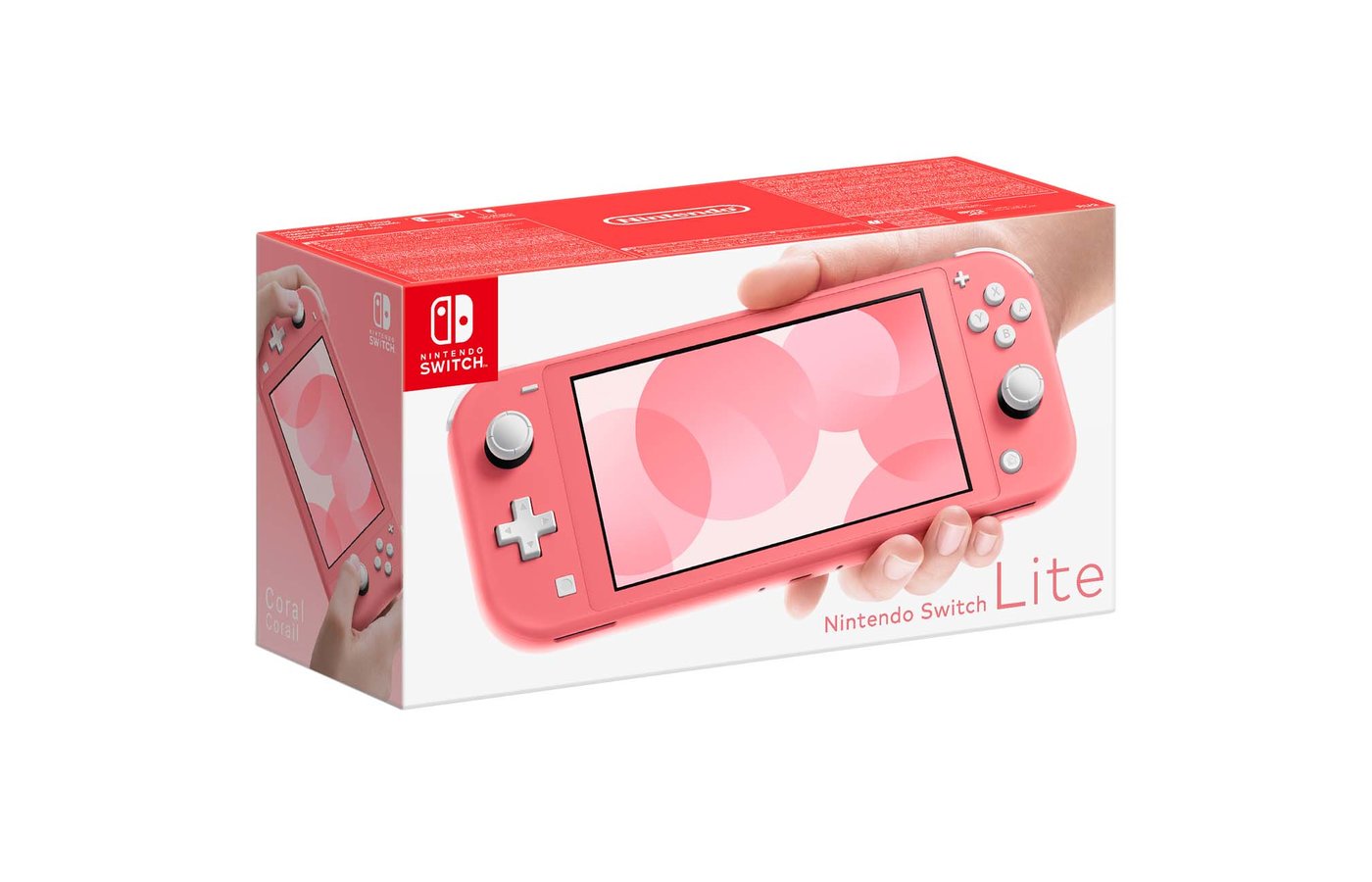 Игровая приставка Nintendo Switch Lite кораллово-розовый - купить в  интернет-магазине RBT.ru. Цены, отзывы, характеристики и доставка в  Челябинске