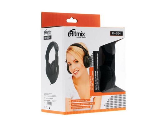 Наушники полноразмерные Ritmix RH-524TV