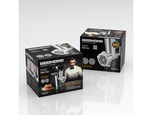 Мясорубка REDMOND RMG-1223 черный