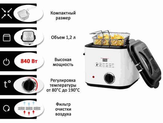 Фритюрница GFGril GFF-012