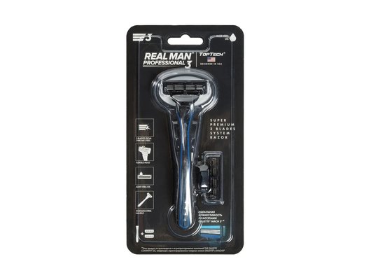 Бритвенный станок REAL MAN  Professional 3