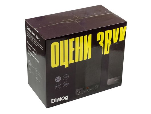 Компьютерные колонки Dialog AJ-13 Black