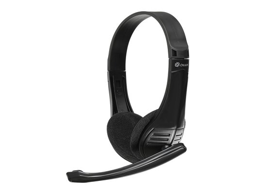 Наушники с микрофоном проводные Oklick HS-M150