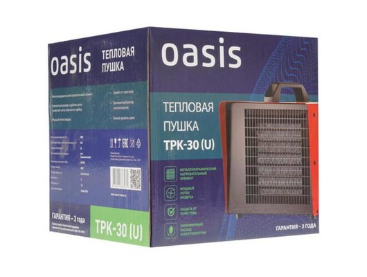 Тепловая пушка OASIS TPK-30