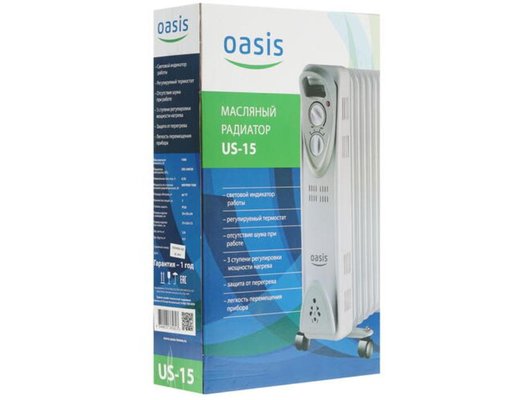 Обогреватель OASIS US-15