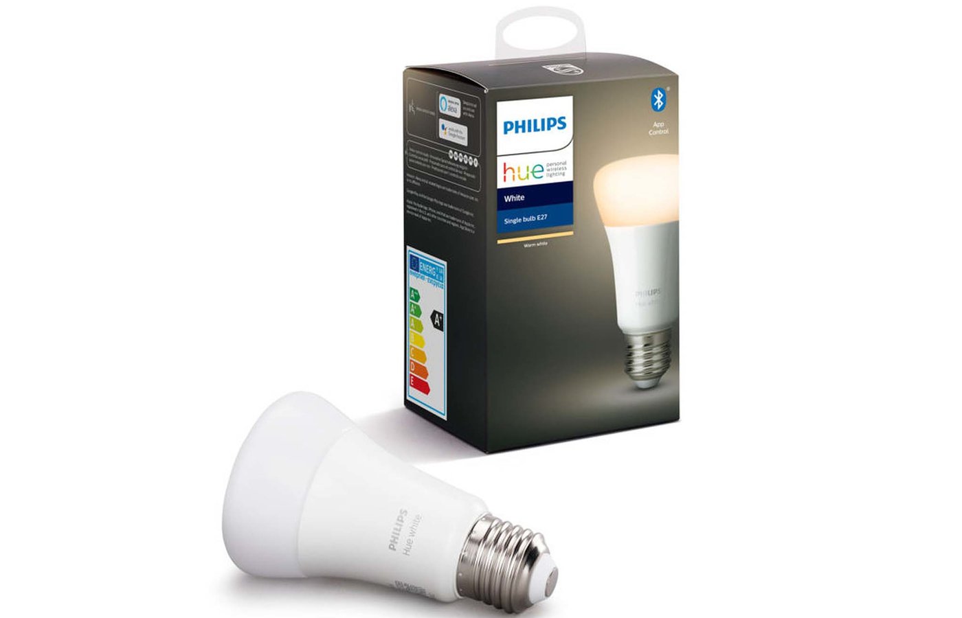 Умная лампа PHILIPS Hue Single Bulb White E27 - купить в интернет-магазине  RBT.ru. Цены, отзывы, характеристики и доставка в Челябинске