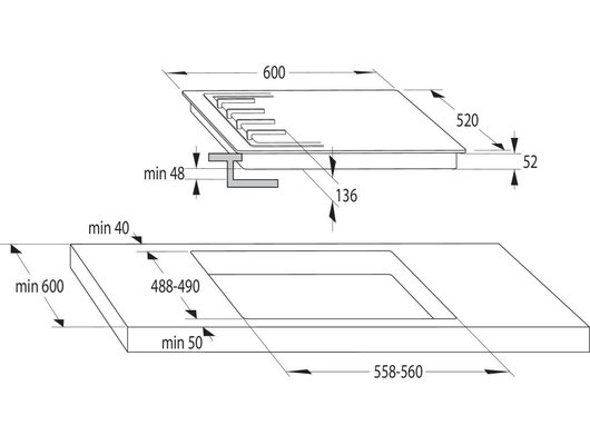 Варочная панель GORENJE GT642SYB
