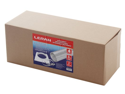 Аксессуары для вытяжки LERAN Комплект для монтажа кухонных вытяжек арт. L150