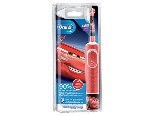 Зубная щетка электрическая для детей ORAL-B Vitality Kids D100.413.2K Cars (EB10S)