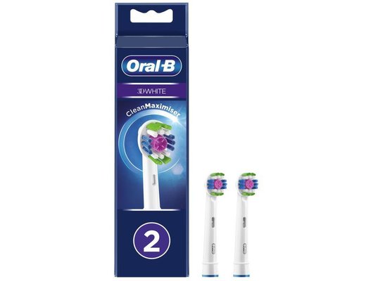 Насадки для эл. зубных щеток ORAL-B EB18рRB 3DWhite CleanMaximiser 2 шт