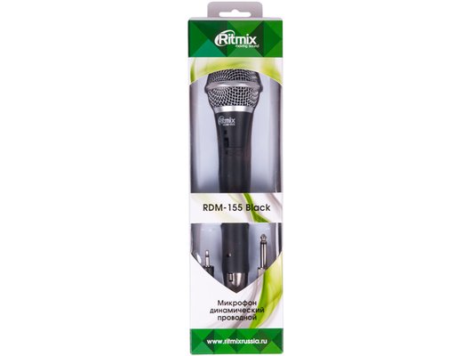 Микрофон Ritmix RDM-155 Black