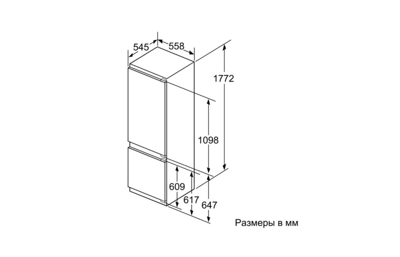 Bosch kil82af30r схема встройки