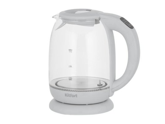 Чайник электрический KITFORT КТ-640-3 серый