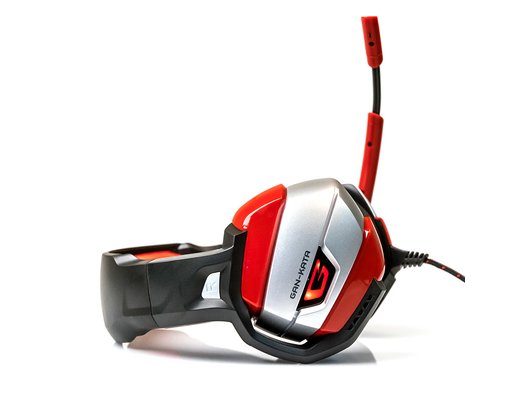 Игровые наушники проводные Dialog HGK-37L Gan-Kata черно-красная