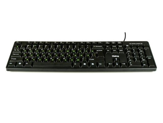 Клавиатура проводная Dialog KS-030U Black