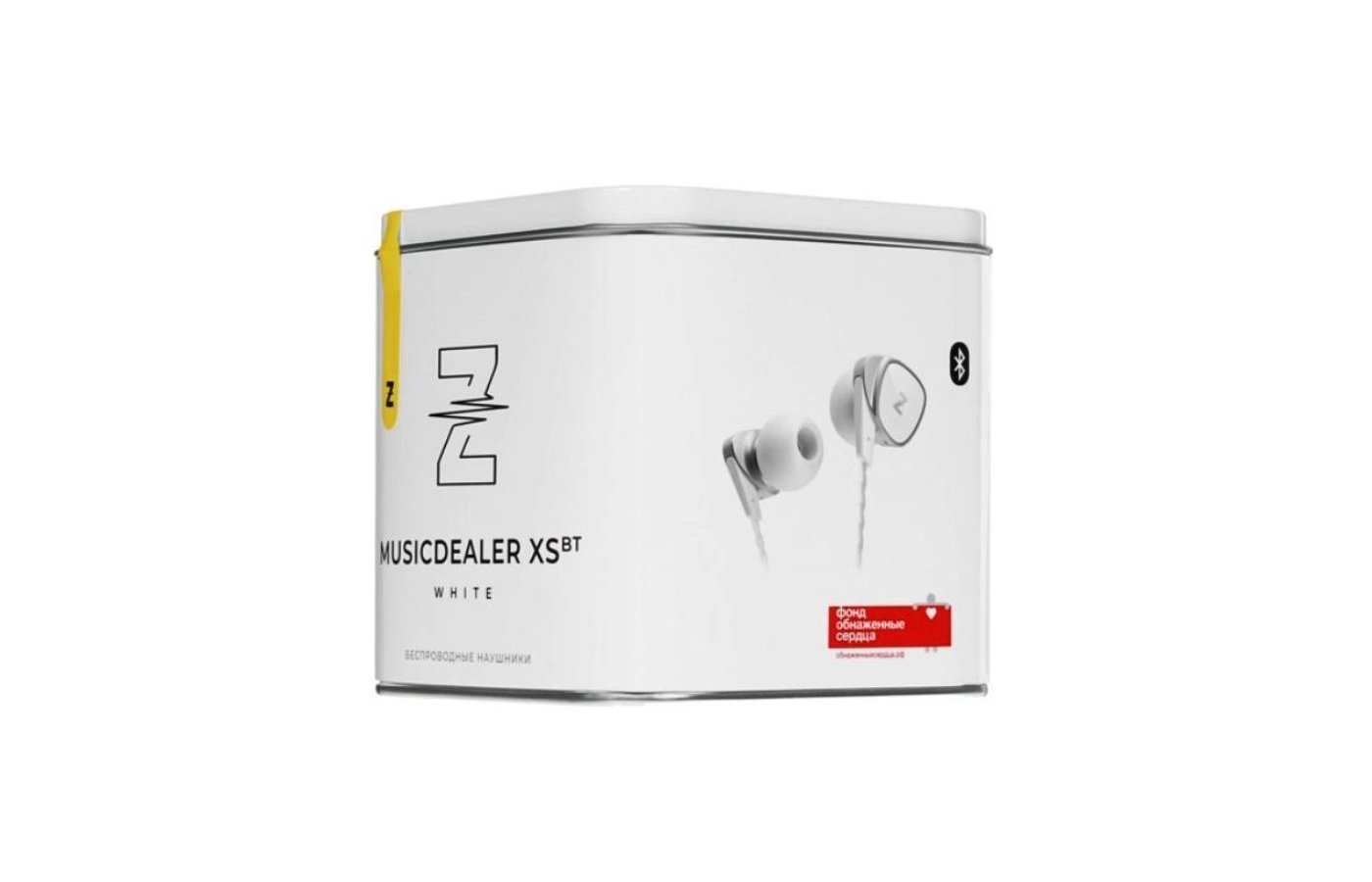 Беспроводные наушники musicdealer xs bt white