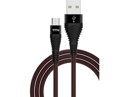 Кабель TFN microUSB forza 1.0m black (TFN-CFZMICUSB1MBK)