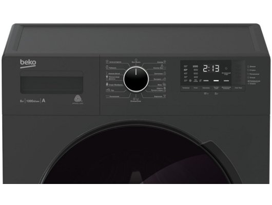 Стиральная Машина Beko Wspe6h616a Черный Купить