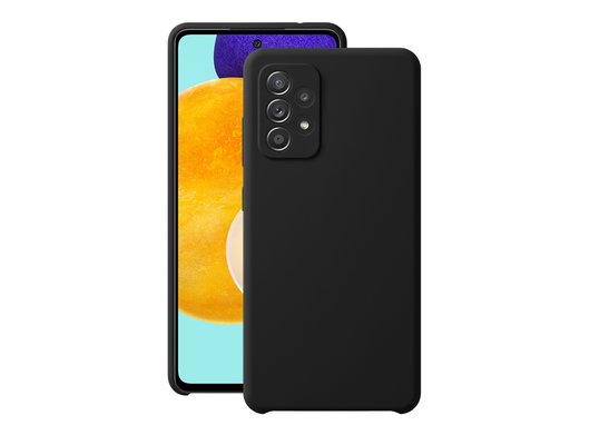Чехол Deppa накладка Liquid Silicone для Samsung Galaxy A72, черный